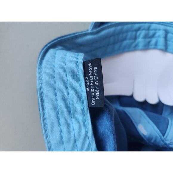 NWT Kerri Rosenthal LA Paradise Embroidered Baseball Cap One Size Blue - Picture 8 of 11